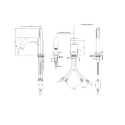 Kronenbach AQA 2.0 3-Loch Wannenrandarmatur -Kronenbach hersteller kronenbach aqa 2 wanne 3 4021991