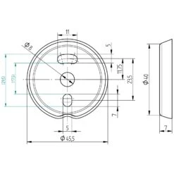 Kronenbach Styla-X 2.0 Badetuchhalter 80 Cm -Kronenbach hersteller kronenbach bad accessoires styla x 3566846