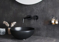 Kronenbach Tube Black Edition Aufsatzwaschtisch Ø 32,5 Cm -Kronenbach hersteller kronenbach badkeramik aufsatzwaschtische tube black 12488134