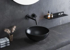 Kronenbach Tube Black Edition Aufsatzwaschtisch Ø 32,5 Cm -Kronenbach hersteller kronenbach badkeramik aufsatzwaschtische tube black 12488135