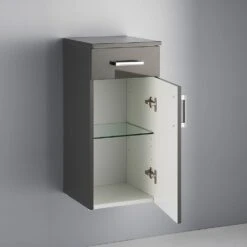 Kronenbach Plana Unterschrank 35 X 35 X 75,6 Cm, 1 Auszug, 1 Tür, Anschlag Rechts