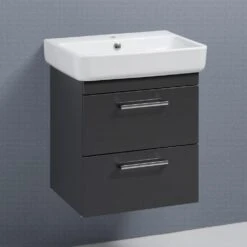 Kronenbach Plana Waschtischunterschrank 60 Cm Mit 2 Auszügen