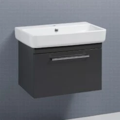 Kronenbach Plana Waschtischunterschrank 62 Cm Mit 1 Auszug