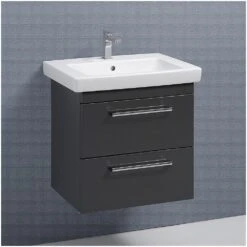 Kronenbach Plana Waschtischunterschrank 65 Cm Mit 2 Auszügen -Kronenbach hersteller kronenbach badmoebel plana 100 waschtischunterschraenke 1354011