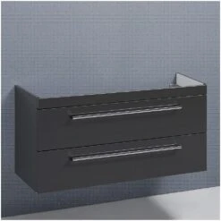 Kronenbach Plana Waschtischunterschrank 130 Cm Mit 2 Auszügen