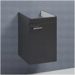 Kronenbach Plana Waschtischunterschrank 45 Cm Mit 1 Tür, Anschlag Rechts