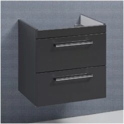 Kronenbach Plana Waschtischunterschrank 65 Cm Mit 2 Auszügen