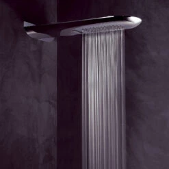 Kronenbach SPA Kopfbrause Abgerundet 50 X 20,3 Cm, Mit Wasserfall