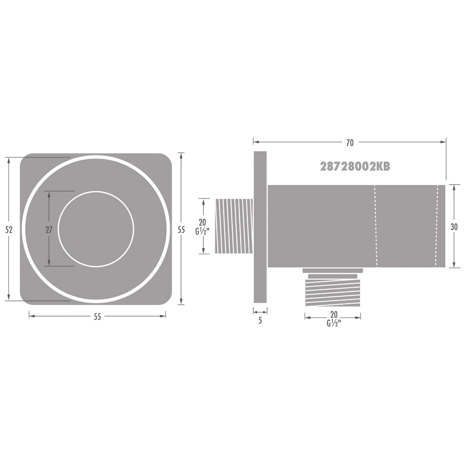 Kronenbach SUPRA 2.0 Wandanschlussbogen mit Brausehalter softedge Kronenbach SUPRA 2.0 Wandanschlussbogen Mit Brausehalter Softedge -Kronenbach hersteller kronenbach brauseprogramm wandanschlussboegen supra 2 3147050