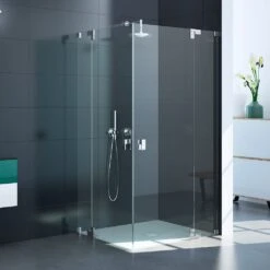 Kronenbach Cube Eckdusche 4-teilig Bis 120 Cm Mit Beschichtung -Kronenbach hersteller kronenbach duschabtrennungen eckeinstieg cube 4 1902397