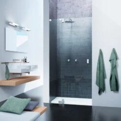 Kronenbach Cube Drehtür Bis 120 Cm Für Nische Mit Seitenteil -Kronenbach hersteller kronenbach duschabtrennungen nischentueren cube drehtuer 1902307