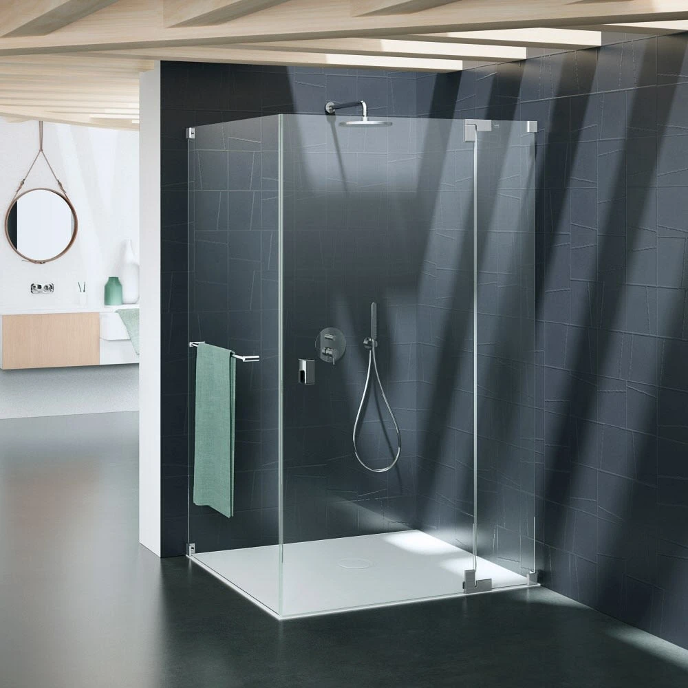 Kronenbach Cube Drehtür bis 100 cm mit Seitenteil und Seitenwand Kronenbach Cube Drehtür Bis 100 Cm Mit Seitenteil Und Seitenwand -Kronenbach hersteller kronenbach duschabtrennungen tuer seitenwand cube 1978609