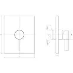 Kronenbach Krona 2.0 Unterputz-Brausearmatur -Kronenbach hersteller kronenbach krona 2 dusche unterputz 3314078