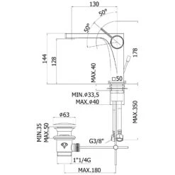 Kronenbach Krona 2.0 Waschtisch-Einhebelmischer -Kronenbach hersteller kronenbach krona 2 waschtisch einhebelmischer 3314036