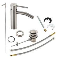 Kronenbach Lima 2.0 Steel Bidet-Einhebelmischer -Kronenbach hersteller kronenbach lima 2 bidet einhebelmischer 4162317