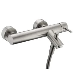 Kronenbach Lima 2.0 Steel Wannenfüllbatterie Aufputz -Kronenbach hersteller kronenbach lima 2 wanne wannenfuellbatterie 3550859