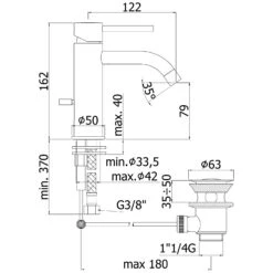 Kronenbach Lima 2.0 Waschtischeinhebelmischer -Kronenbach hersteller kronenbach lima 2 waschtisch waschtischeinhebelmischer 3494369