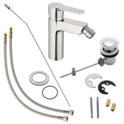 Kronenbach Neura 2.0 Bidet-Einhebelmischer Mit Ablaufgarnitur -Kronenbach hersteller kronenbach neura 2 bidet einhebelmischer 4172295