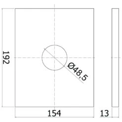 Kronenbach Neura 2.0 Unterputz-Brausearmatur