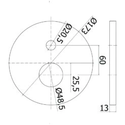 Kronenbach Plana 2.0 Unterputz-Wannen-Brausearmatur -Kronenbach hersteller kronenbach plana 2 wanne unterputz 1050592