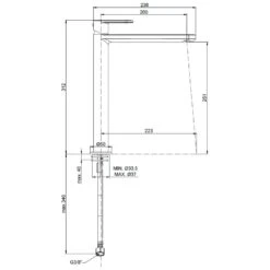 Kronenbach Plana 2.0 Waschtisch-Einhebelmischer Mit Schaftverlängerung -Kronenbach hersteller kronenbach plana 2 waschtisch einhebelmischer 1050551