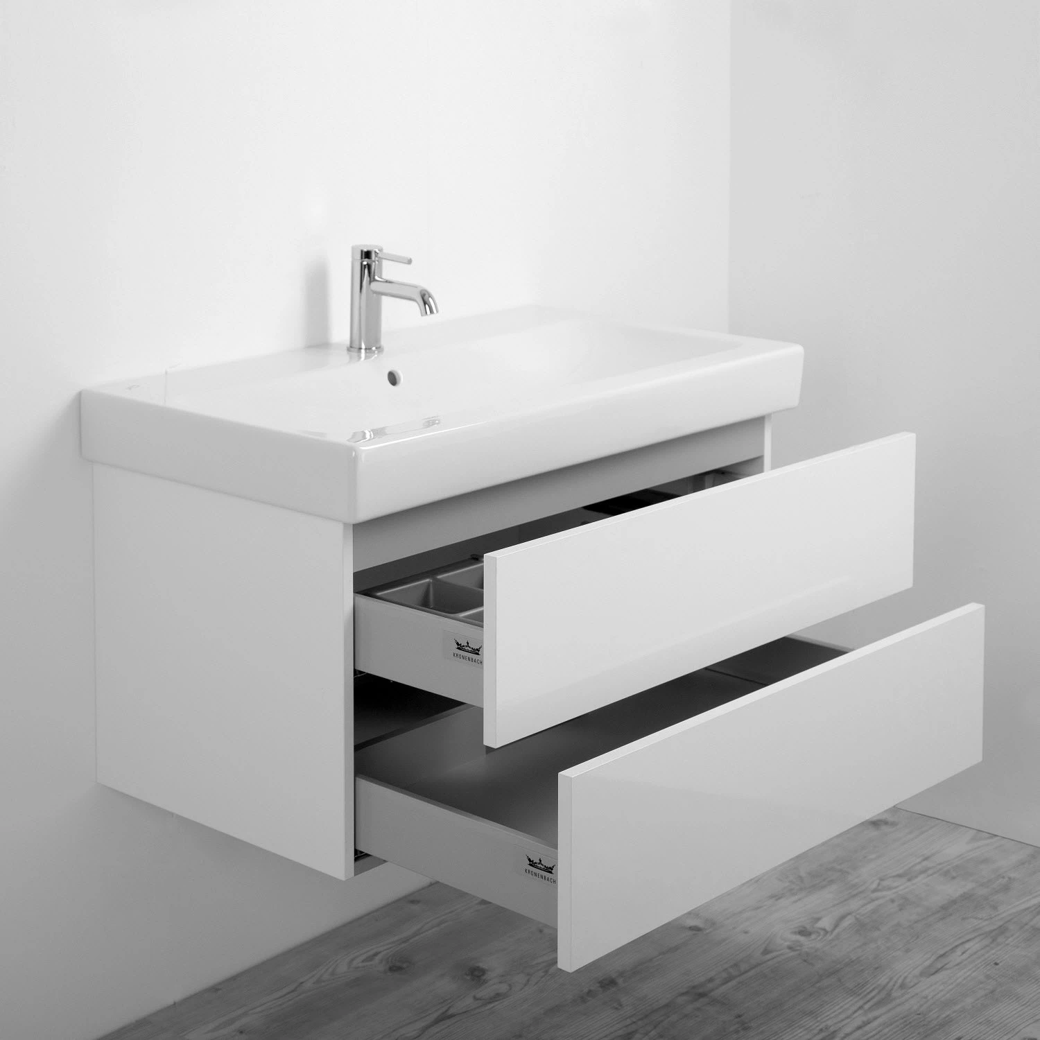 Kronenbach Plana 2.0 Waschtischunterschrank für Geberit iCon 90 cm mit 2 Auszügen Kronenbach Plana 2.0 Waschtischunterschrank Für Geberit ICon 90 Cm Mit 2 Auszügen -Kronenbach hersteller kronenbach plana 2 waschtischunterschraenke waschtischunterschrank 2119702