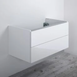 Kronenbach Plana 2.0 Waschtischunterschrank Für Geberit ICon 60 Cm Mit 2 Auszügen -Kronenbach hersteller kronenbach plana 2 waschtischunterschraenke waschtischunterschrank 2120359