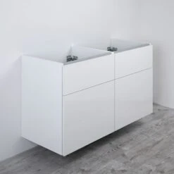 Kronenbach Plana 2.0 Waschtischunterschrank Für Geberit ICon 120 Cm Mit 4 Auszügen -Kronenbach hersteller kronenbach plana 2 waschtischunterschraenke waschtischunterschrank 2120368