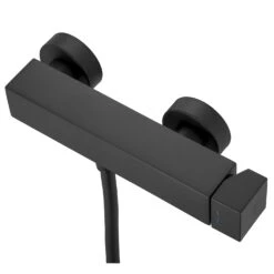 Kronenbach Quara 2.0 Black Aufputz-Brausearmatur