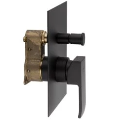 Kronenbach Quara 2.0 Black Unterputz-Wannen-Brausearmatur -Kronenbach hersteller kronenbach quara 2 black wanne 4062429