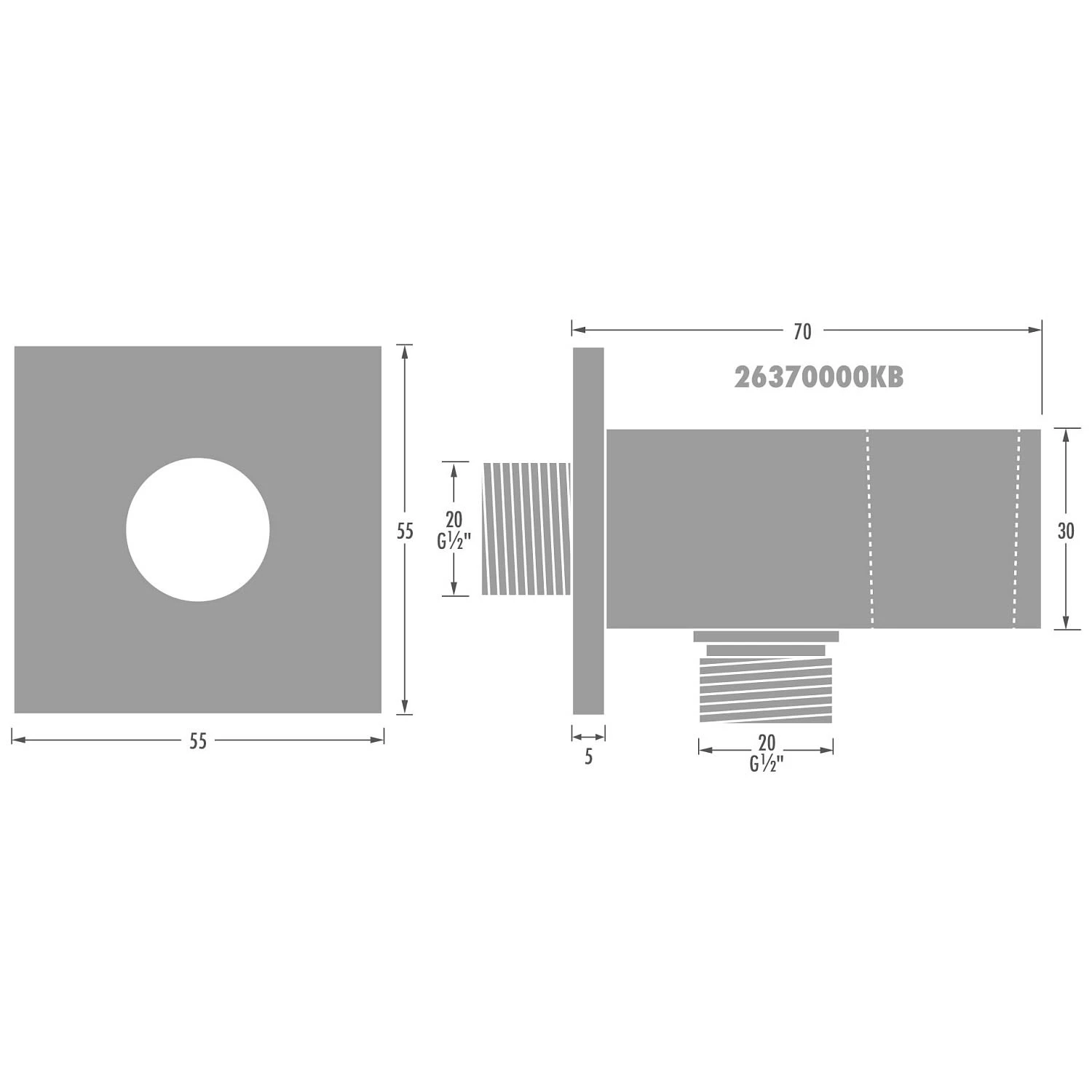 Kronenbach Quara 2.0 Black Wandanschlussbogen mit integr. Brausenhalter Kronenbach Quara 2.0 Black Wandanschlussbogen Mit Integr. Brausenhalter -Kronenbach hersteller kronenbach quara 2 black zubehoer 9258023