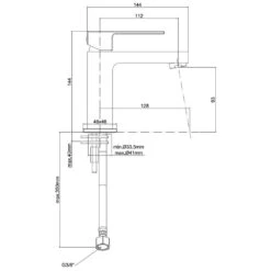 Kronenbach Quara 2.0 Waschtisch-Einhebelmischer Ohne Ablaufgarnitur -Kronenbach hersteller kronenbach quara 2 waschtisch einhebelmischer 1050535