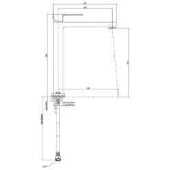 Kronenbach Quara 2.0 XXL-Size Waschtisch-Einhebelmischer -Kronenbach hersteller kronenbach quara 2 waschtisch einhebelmischer 1050543