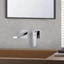 Kronenbach Quara 2.0 Waschtisch-Wandarmatur Ausladung 20 Cm Inkl. Grundkörper -Kronenbach hersteller kronenbach quara 2 waschtisch wandarmatur 3567764