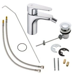 Kronenbach Radia 2.0 Bidet-Einhebelmischer Mit Ablaufgarnitur -Kronenbach hersteller kronenbach radia 2 bidet einhbelmischer 4172954