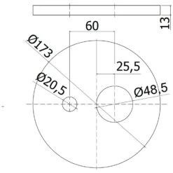 Kronenbach Radia 2.0 Unterputz-Wannen-Brausearmatur