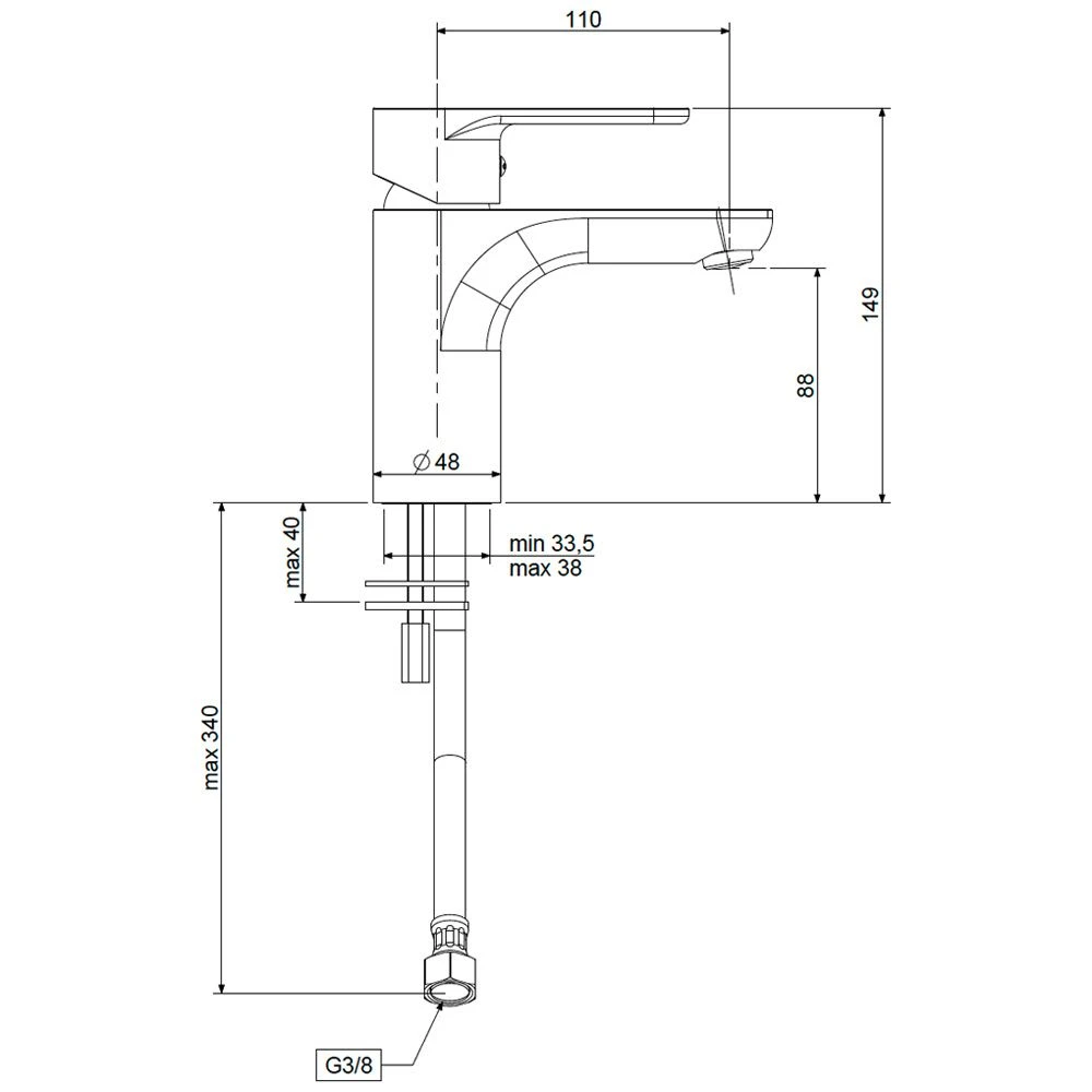 Kronenbach Radia 2.0 Waschtisch-Einhebelmischer Water-Save ohne Ablaufgarnitur Kronenbach Radia 2.0 Waschtisch-Einhebelmischer Water-Save Ohne Ablaufgarnitur -Kronenbach hersteller kronenbach radia 2 waschtisch einhebelmischer 1270585