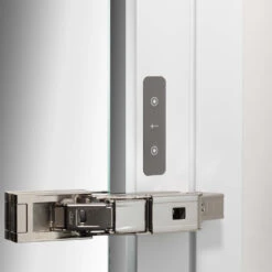 Kronenbach Moon 2.0, 4000K LED-Spiegelschrank 59,5 Cm Mit 1 Tür Und Steckdose Rechts Unten