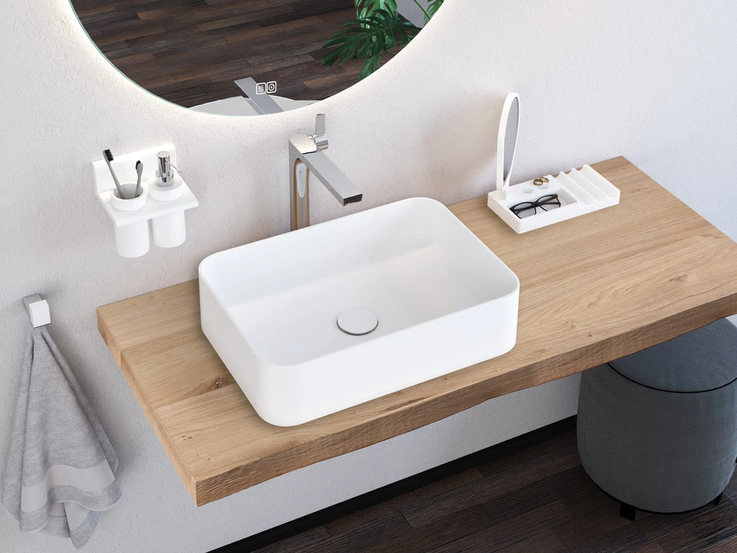 Kronenbach Stone Handtuchhaken Kronenbach Stone Handtuchhaken -Kronenbach kronenbach bad accessoires stone handtuchhaken 9545723