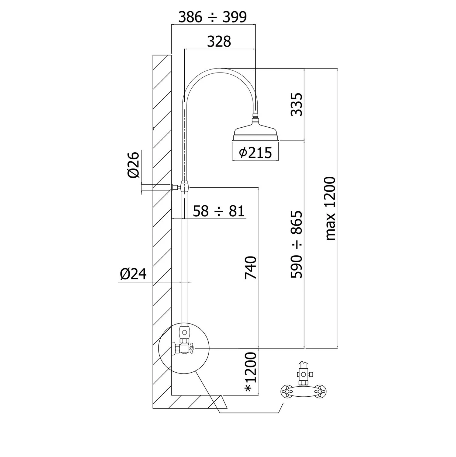 Kronenbach IOTA 2.0 Duschsystem Aufputz Kronenbach IOTA 2.0 Duschsystem Aufputz -Kronenbach kronenbach badarmaturen iota dusche duschsystem aufputz 5016785