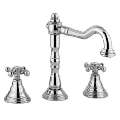 Kronenbach IOTA 2.0 Dreiloch-Waschtischarmatur Ohne Ablaufgarnitur