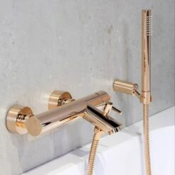 Kronenbach Lima 2.0 Rose Gold Wannenfüllbatterie Aufputz