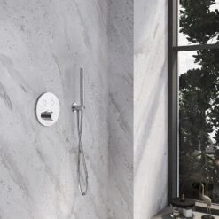 Kronenbach Smart Push Unterputz-Mischer Für 2 Verbraucher, Runde Ausführung