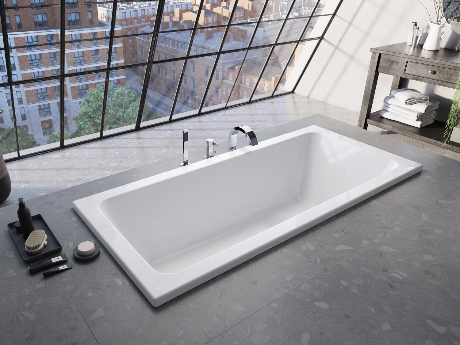 Kronenbach Cube Duo-Badewanne 170 x 75 cm Kronenbach Cube Duo-Badewanne 170 X 75 Cm -Kronenbach kronenbach badewannen cube duo 170 x 4181957