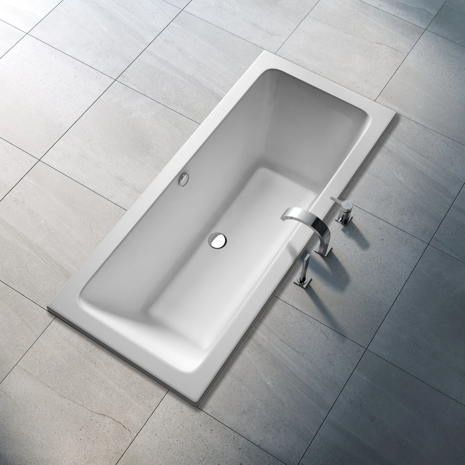 Kronenbach Cube Duo-Badewanne 170 x 75 cm Kronenbach Cube Duo-Badewanne 170 X 75 Cm -Kronenbach kronenbach badewannen cube duo 170 x 7956820