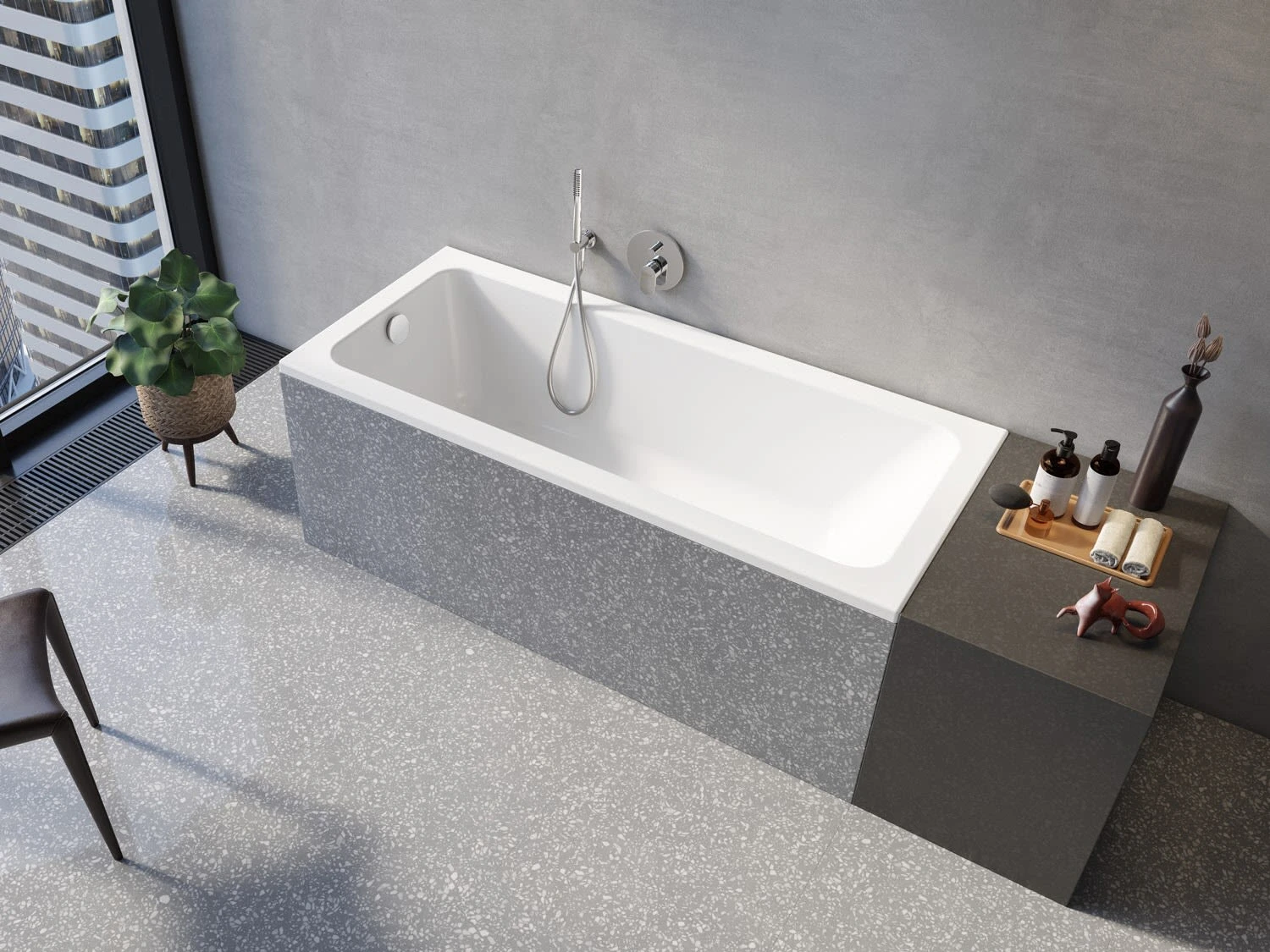 Kronenbach Cube Solo-Badewanne 170 x 75 cm Kronenbach Cube Solo-Badewanne 170 X 75 Cm -Kronenbach kronenbach badewannen cube solo 170 x 4181972