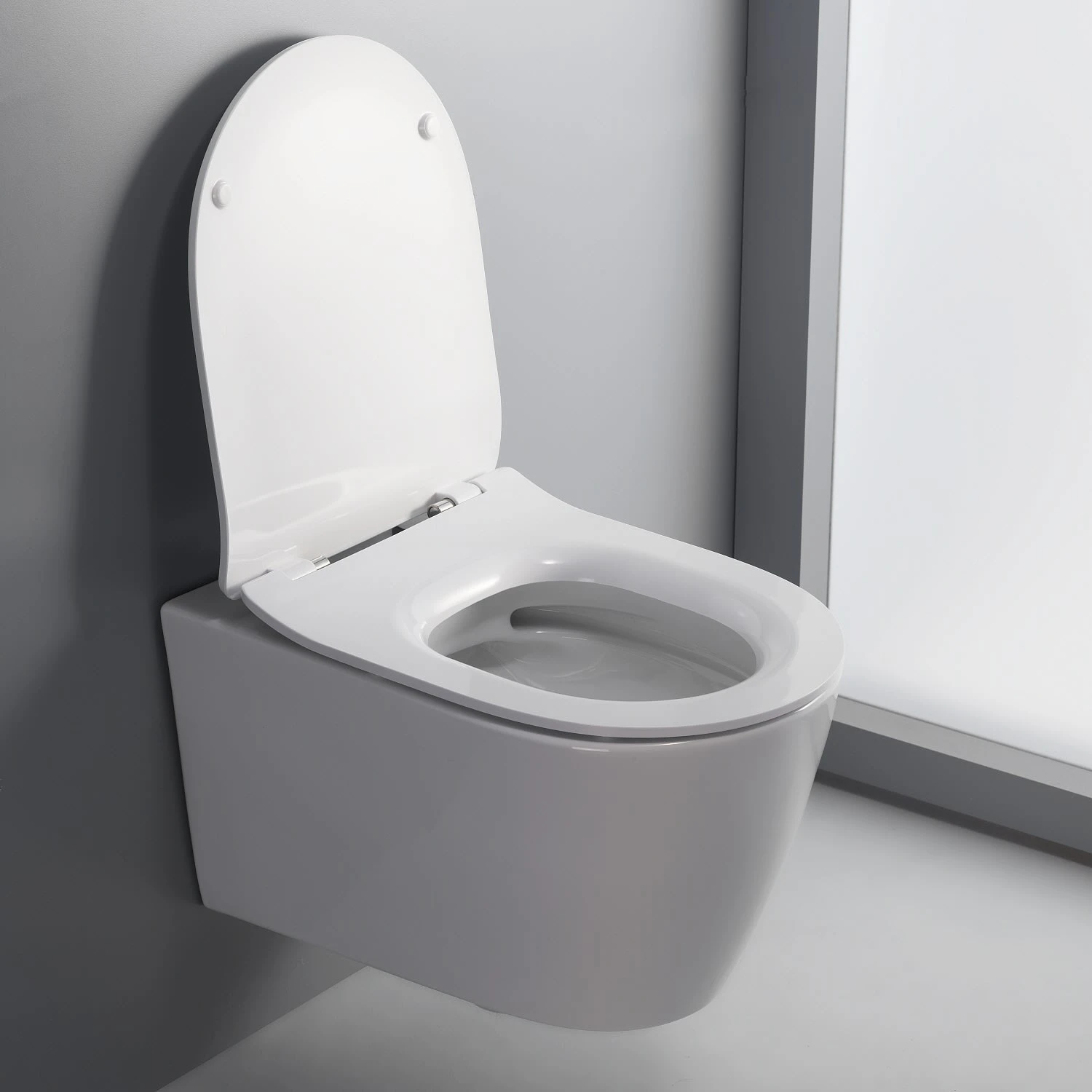 Kronenbach Tube Wand-WC spülrandlos Komplettset Slim Kronenbach Tube Wand-WC Spülrandlos Komplettset Slim -Kronenbach kronenbach badkeramik wc tube wand spuelrandlos 4848227