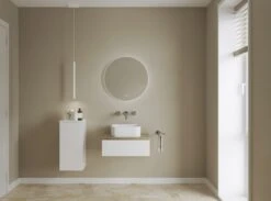 Kronenbach Cube Highboard 30 X 64,6 Cm, 1 Tür, Anschlag Links, Mit TIP-ON -Kronenbach kronenbach badmoebel cube hochschraenke highboard 30 10060733