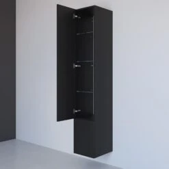 Kronenbach Cube Hochschrank 30 X 168 Cm, 2 Türen, Anschlag Links, Mit TIP-ON