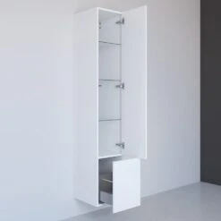 Kronenbach Cube Hochschrank 30 X 168 Cm, 1 Auszug, 1 Tür, Anschlag Rechts, Mit TIP-ON